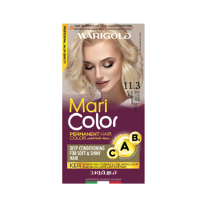 Kit Coloration Maricolor SUPER BLONC DORE (11.3)