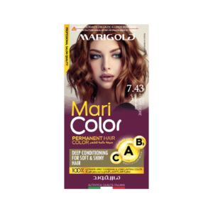 Kit Coloration Maricolor BLONC CUIVRE DORE (7.43)