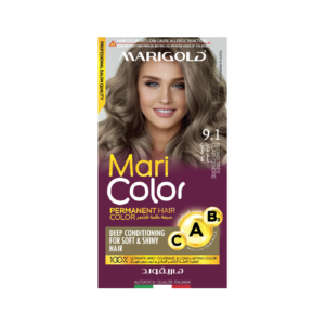 Kit Coloration Maricolor BLOND TRES CLAIR CENDRE (9.1)
